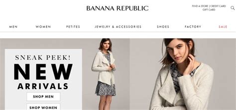 Banana Republic Online Shop